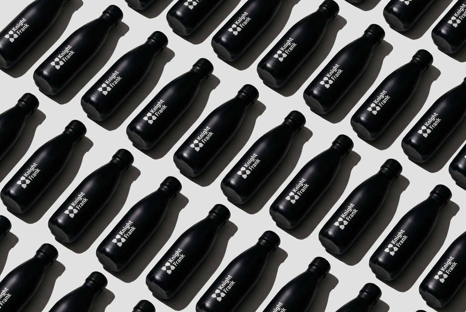 Branded employee swag designed for Knight Frank