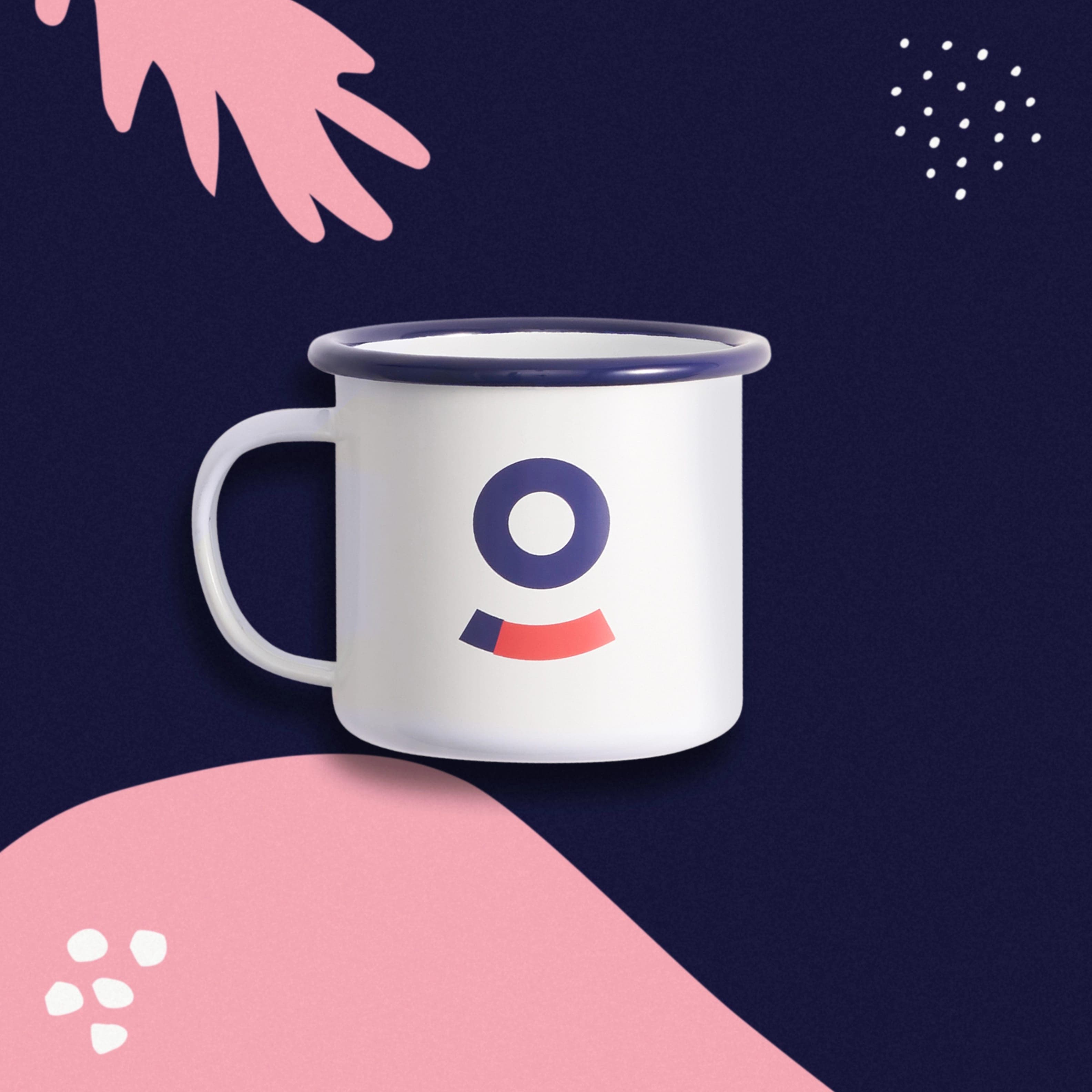 An Ometria mug